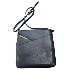 Steve Madden Crossbody Purse Black Gold